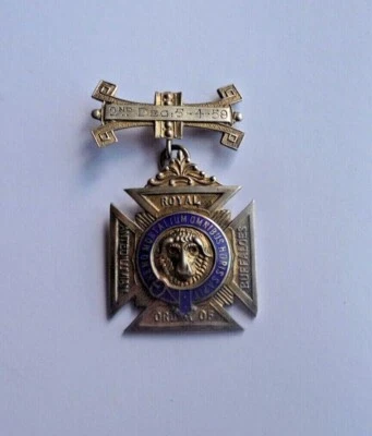 £22 • Buy Hallmarked Silver Order Of The Buffaloes Medal. Lord Methuan Lodge N0 798