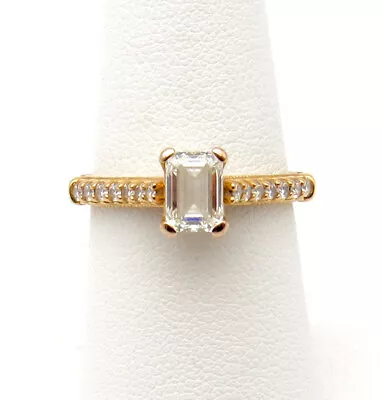 Verragio Diamond Engagement  Ring 20k Rose Gold With 1.06KR VVS2 Clarity Diamond • $4900