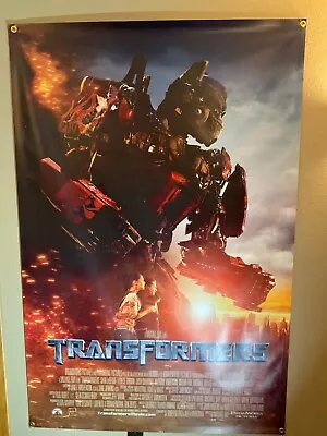 Movie Theater Transformers Banner Large Vinyl With Eyelets • $99