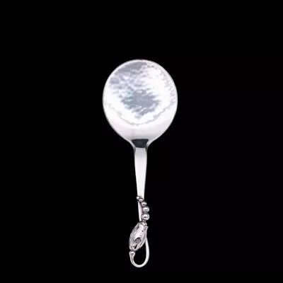 Georg Jensen. Silver Canapé Server 207 - Blossom / Magnolia. • $371