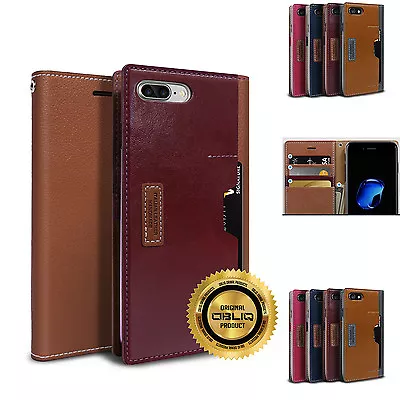 OBLIQ Wallet Case Leather With Credit Card Pocket Slot For IPhone 8 Plus • $34.99