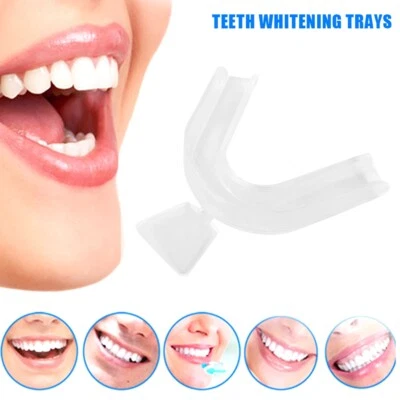 $11.07 • Buy 2Pcs Teeth Whitening Mouth Trays Guard Thermo Gum Shield Tooth Grinding