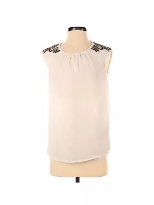 Trafaluc By Zara Women Ivory Short Sleeve Blouse XS • $13.74