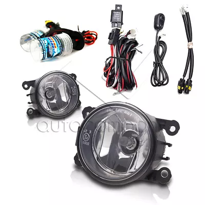 For 2005-2015 Ford Mustang Fog Lights W/Wiring Kit & HID Kit - Clear • $95.58