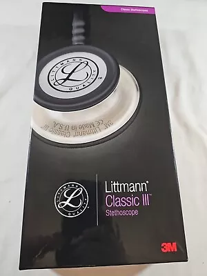 Littmann Classic III Stethoscope 5870 Black • $74.84