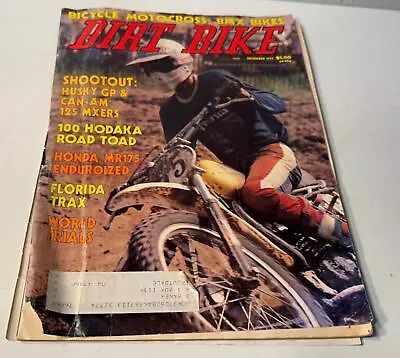 Dirt Bike December 1975 Vintage Motocross MX Bicycle BMX • $15