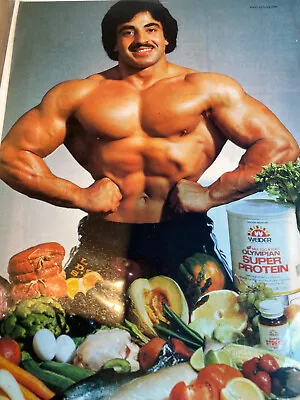 Samir Bannout Weider Protein Ad Taken From Bodybuilding Magazine • $9.99