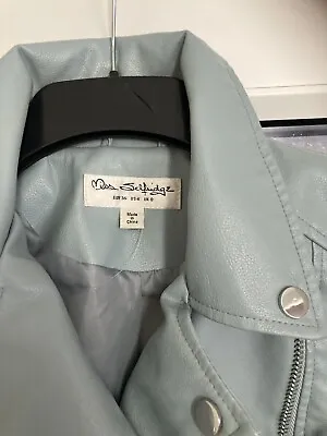 Miss Selfridge Faux Leather Jacket Size 8 • £15