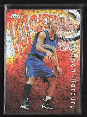 1997 Topps Chrome #29 Stephon Marbury Season's Best Refractors • $3