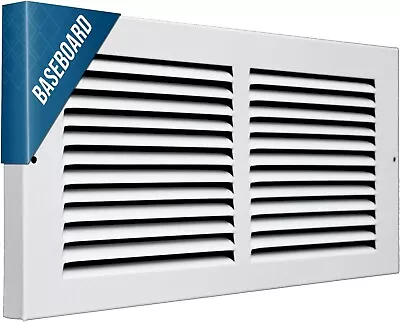 Handua 12 W X 6 H [Duct Opening Size] Baseboard Return Air Grille | Vent Cover G • $19.99