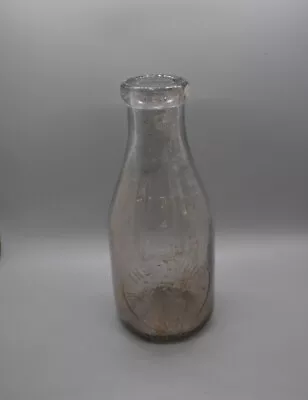 $25 • Buy Rennie Dairy 9.5  Quart Slugplate Dairy Milk Bottle Jackson Ward Richmond VA 
