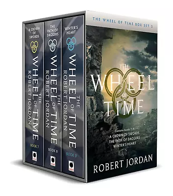 The Wheel Of Time Box Set 3: Books 7-9 (A Crown Of Swords The Path Of Daggers  • $65.99