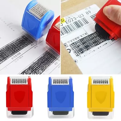 Erase Identity ID Theft Protection Stamp Roller Easy Guard Your Data Security • £5.39