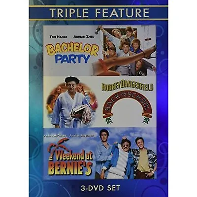 $13.92 • Buy Bachelor Party / Back To School / Weekend At Bernie's (DVD, 3-Disc Set) NEW