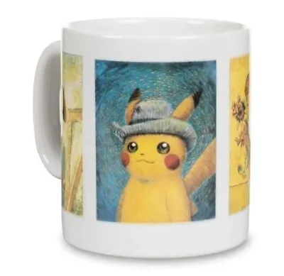 Pokemon Center  X Van Gogh Museum Inspired Paintings Museum Coffee Mug • $99.98