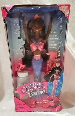 Bubbling Mermaid Barbie Doll African American #16132 • $10.50