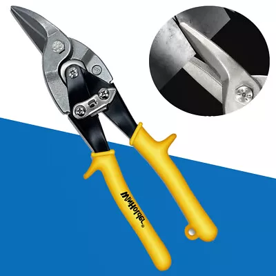 US Automatic Aviation Tin Snips Silverline Left Cut Metal Cutter Shears Scissors • $10.99