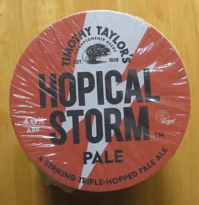 100pack Timothy Taylor's HOPICAL STORM Card Beer Mats Brand New Wrapped. • £8.95