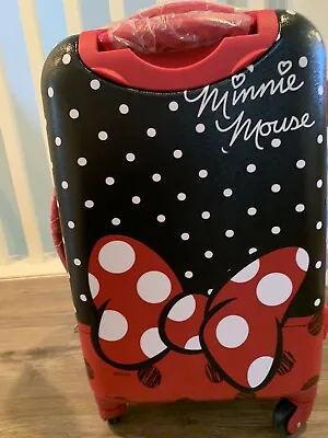Minnie Mouse 21 Inch Spinner Luggage • $50