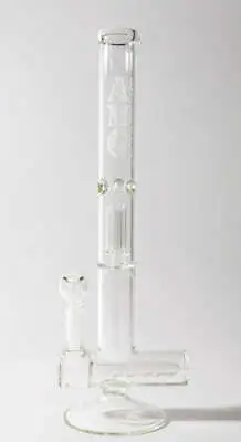 AMG Glass Massive 19 Inch Inline To UFO Perc Glass Bong Water Pipe • $187.99