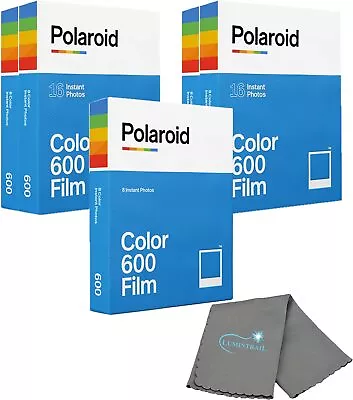 Polaroid Color 600 Film Instant Film Pack Of 5 40 Photos • $107.07