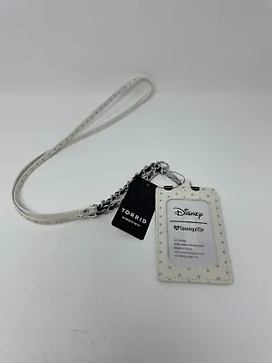 Torrid Disney LOUNGEFLY Minnie Mouse LANYARD ID Holder NEW WITH TAGS • $19.95