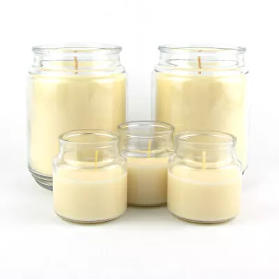 Vanilla Scented Candle Jar Candle Set 5 PC • $24.99