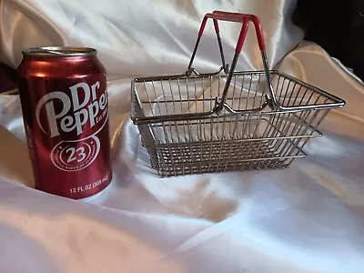 Miniature Shopping Basket (Set Of 3) • $12