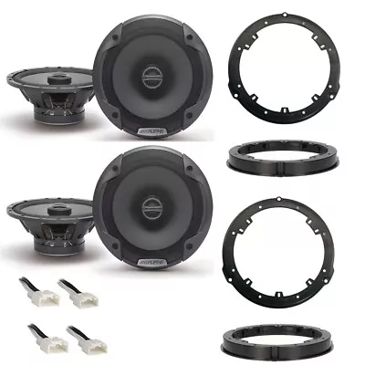 Alpine SPE-6000 6.5  Front Rear Upgrade Speakers For 2015-2018 Ford Mustang • $170.99