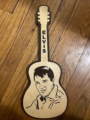Elvis Wooden Guitar • $15