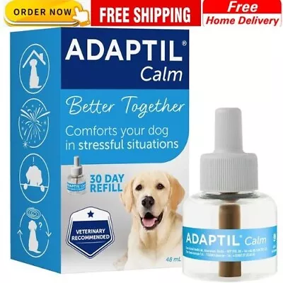 ADAPTIL Calm 30 Day Refill Helps Dog Cope With Behavioural Issues And Life Chal • £23.95