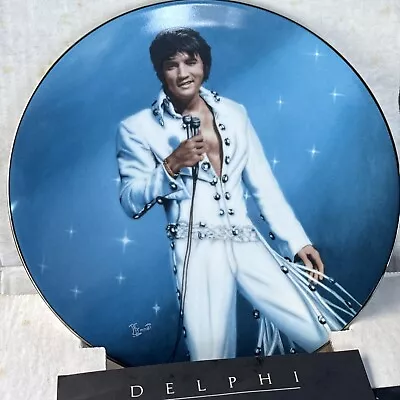 Elvis Presley Delphi Collector's Plate  King Of Las Vegas   #12281 D • $24.99