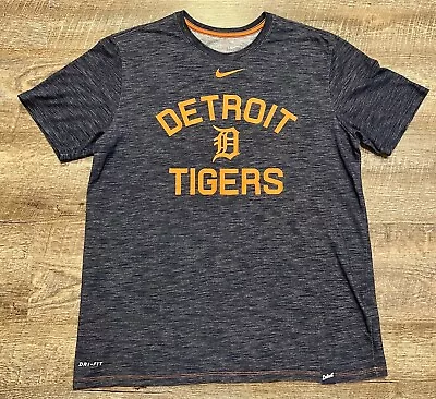 MLB The Nike Tee Dri Fit Detroit Tigers Shirt Adult Large • $20