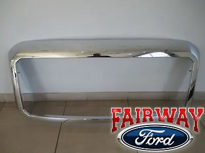 11 Thru 16 Super Duty F250 F350 OEM Genuine Ford Chrome Grille Surround Panel • $419.95