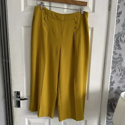 Next Tailoring Cropped Trousers Size 14R • £3