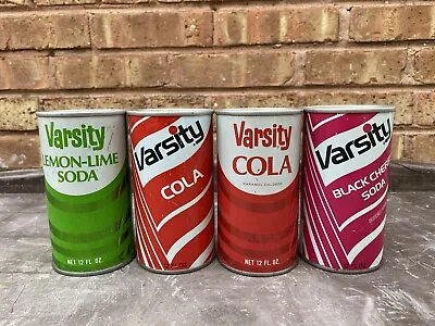 Varsity Vintage Soda Cans  • $20