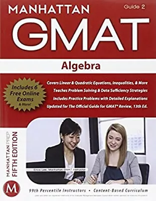 Algebra Paperback Manhattan GMAT Staff • £4.03