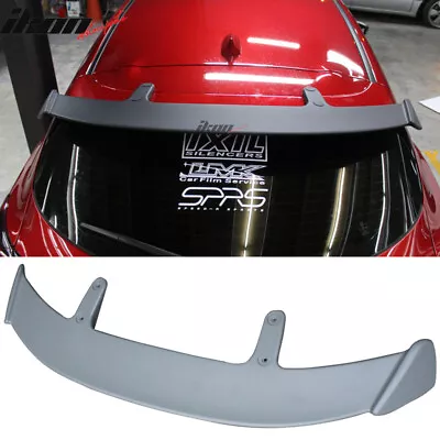 Fits 14-17 Mazda 3 5Dr Hatchback AE Style Rear Roof Spoiler Wing - ABS • $154.99