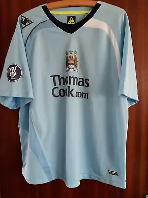 Manchester City FC Home Shirt Le Coq Sportif ROBINHO XL Mans 46/48  • £65