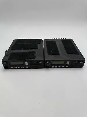 (Qty2) Motorola M01HX+814W M01UJL6PW4AN MCS2000 Radios *Untested* - Fast Ship! • $130