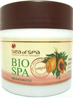 SEA OF SPA BIO SPA PAPAYA BODY CREAM CONTAINS DEAD SEA MINERALS 8.45 Oz / 250 Ml • $19.99