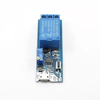 £4.31 • Buy Micro USB Power Delay Relay Timer Control Module Trigger Delay Switch 5V- 30V