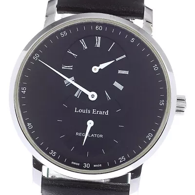 Louis Erard Excellence 232 Small Seconds Black Dial Hand Winding Men's_802015 • $1008.90