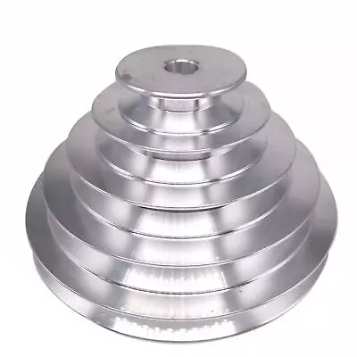 $26.77 • Buy 14mm Bore 5 Step A Type V-Belt Pagoda Pulley Belt Outter Dia 54-150mm