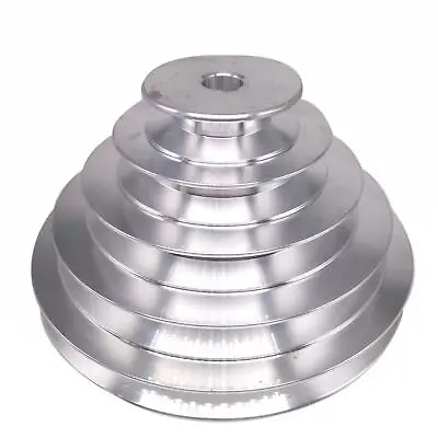 14mm Bore 5 Step A Type V-Belt Pagoda Pulley Belt Outter Dia 54-150mm • $26.77