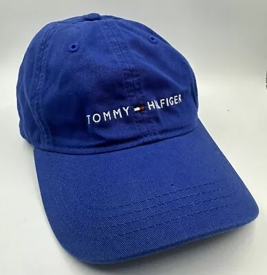 Tommy Hilfiger Baseball Cap Hat One Size BLUE Adjustable One Size Fit All • $27