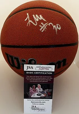 Liam Mcneeley Signed Wilson Nba Basketball Future Star Jsa Coa • $163.99