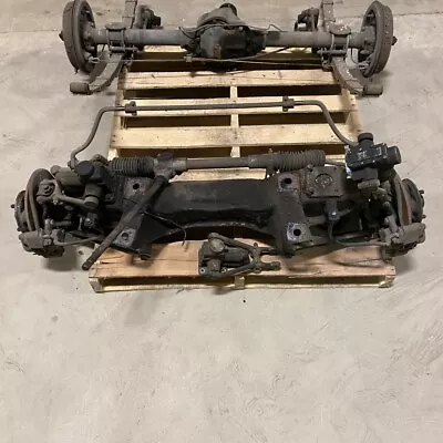 Original 68-72 MG MGB Complete Front End Suspension Steering Assembly OEM • $519.99