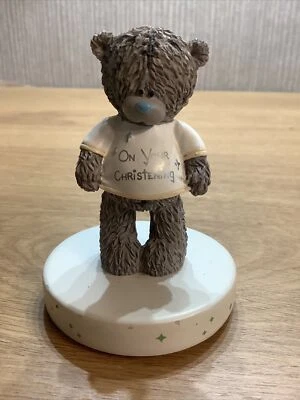 £8.95 • Buy Me To You Bear Figurine Ornament Tatty Teddy Cake Topper On Your Christening
