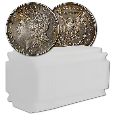 1921 US Morgan Silver Dollar - Roll Of 20 Coins - Cull • $590